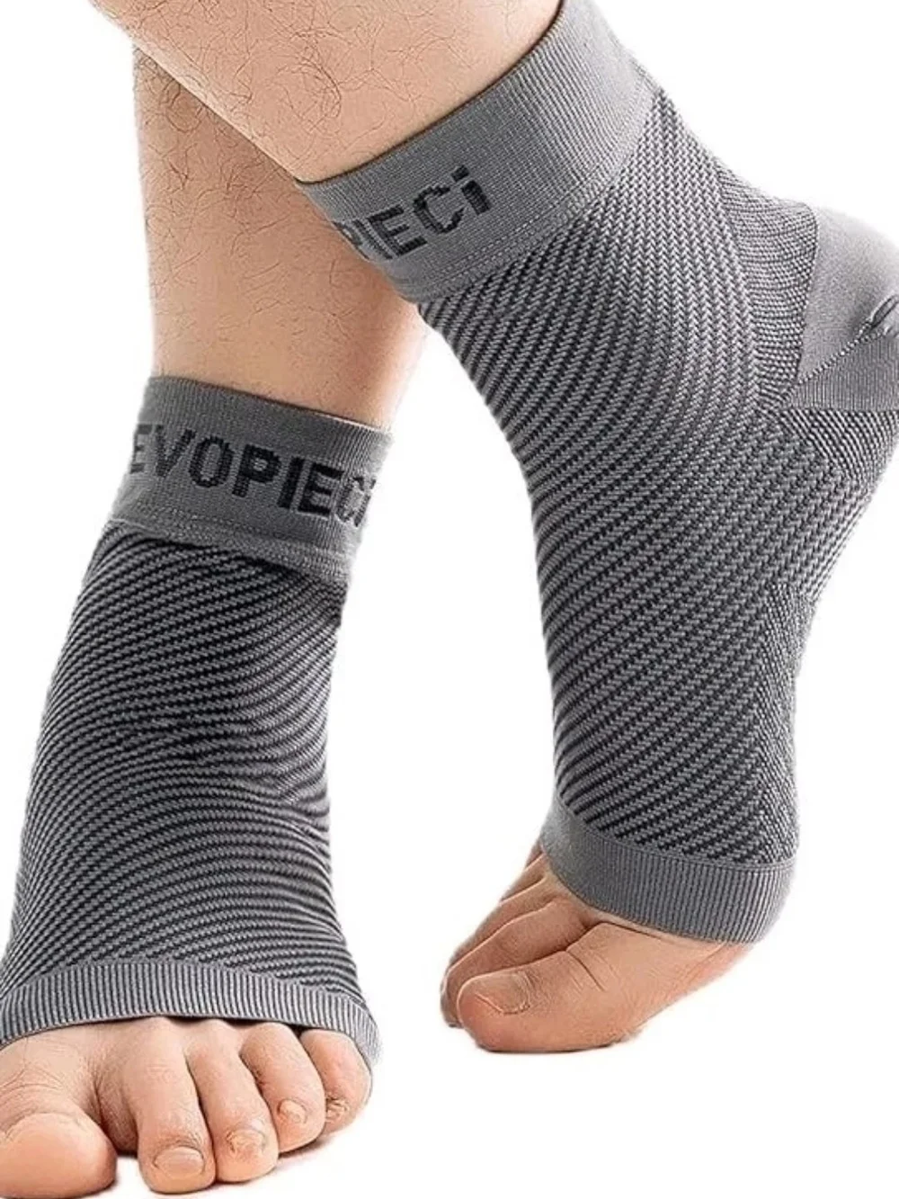 Ankle Compression Sleeves 20-30 mmHg Plantar Fasciitis Achilles Support 1 Pair